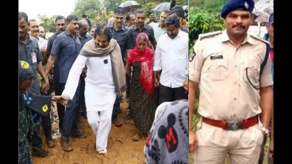Fake IPS officer arrested who appeared in Pawan Kalyan s tour