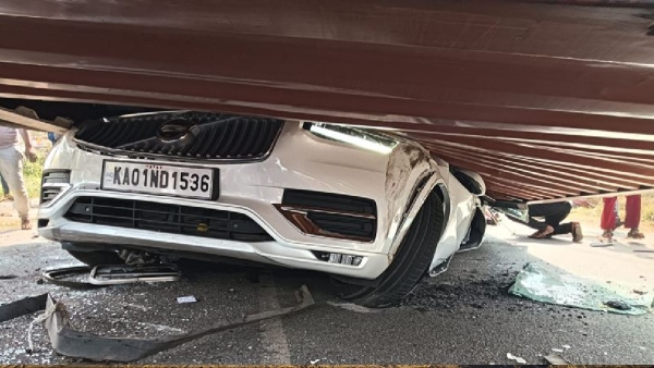 6 persons including 2 children of family travelling in an SUV died in accident in Bengaluru