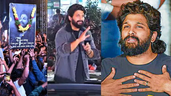 did allu arjun tell lies on pushpa 2 movie release stampede road show real footage viral
