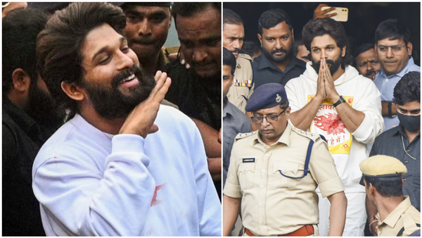 big relief to allu arjun as Telangana high court grans interim bail
