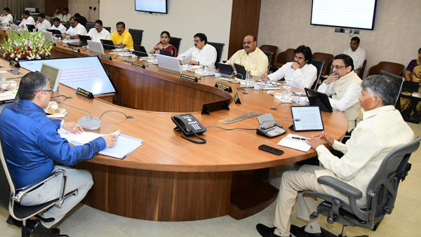 pawan kalyan in new look at ap cabinet meeting in wake of hari hara veera mallu movie shooting