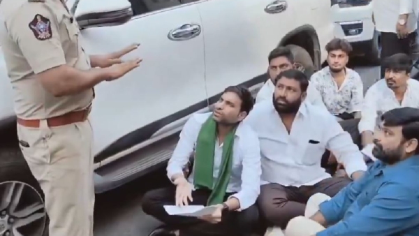 YSRCP farmer s protest leaders under House arrest and Devineni Avinash stopped by Police