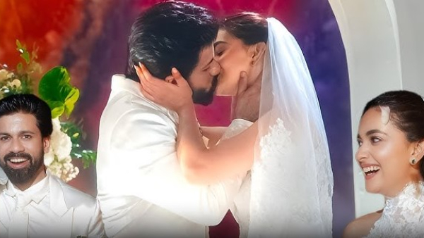 Keerthy Suresh give liplock to Antony