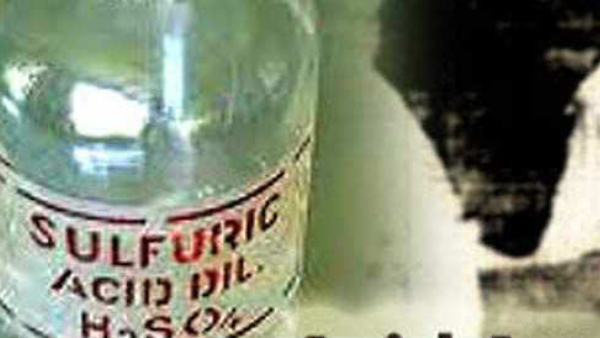 Shocking atrocity father in law poured acid on new son in law due to honeymoon place controversy