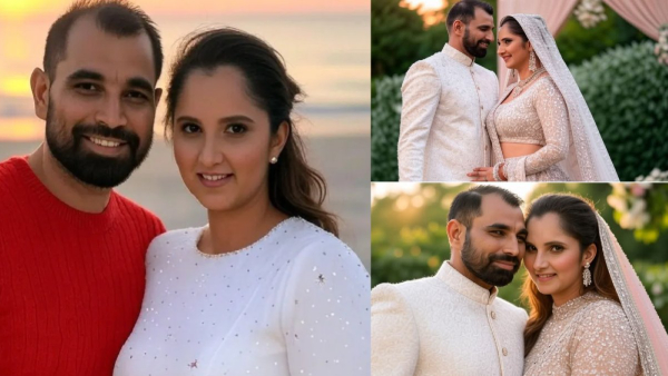 viral photos of sania mirza and mohammed shami