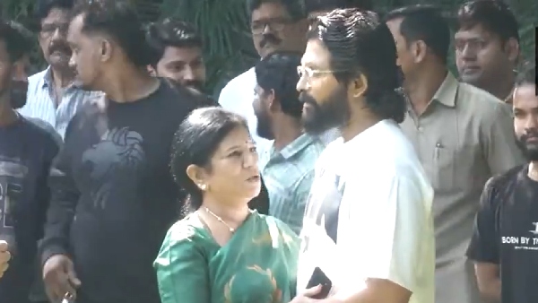 Chiranjeevi wife Surekha gets emotional after seeing Allu Arjun