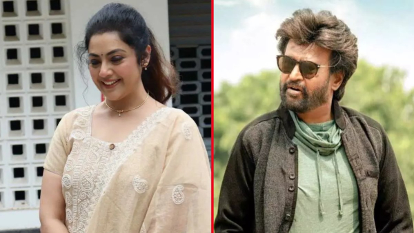 only heroine acted as wife lover and daughter of Rajinikanth