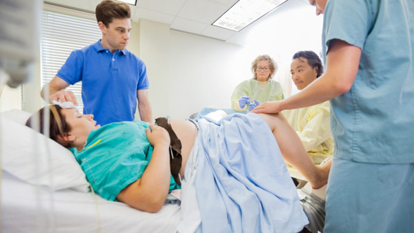 How do you operate and get the baby out