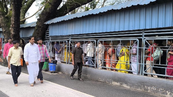 TTD Chairman BR Naidu conducted a surprise inspection in Tirumala