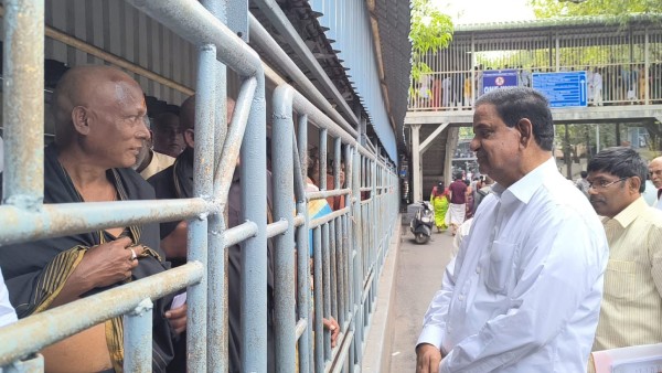 TTD Chairman BR Naidu conducted a surprise inspection in Tirumala