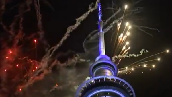 New Zealand welcomed New Year 2025 with stunning fireworks New Zealand welcomed New Year 2025 with stunning fireworks