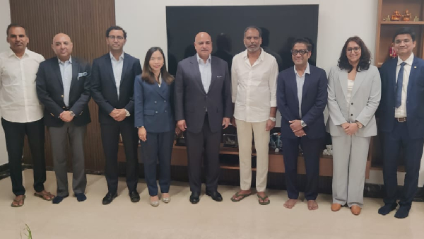 Industrialists from Norway and BRICS countries meet with AP Minister Gottipati Ravikumar Industrialists from Norway and BRICS countries meet with AP Minister Gottipati Ravikumar