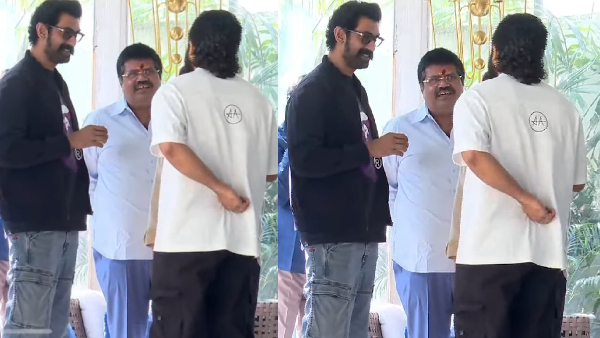 Former Ministers Avanthi Srinivas and Ganta Srinivas meets Allu Arjun at his residence