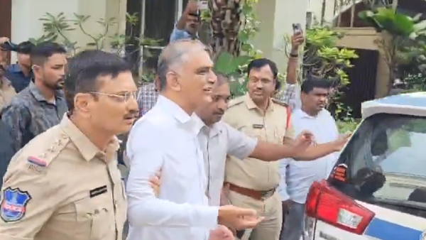 Several BRS leaders including T Harish Rao and Kavitha were kept under house arrest