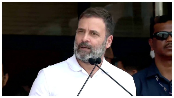 Rahul Gandhi compares bjp with dronacharya slams nda implementing manu smriti over constitution