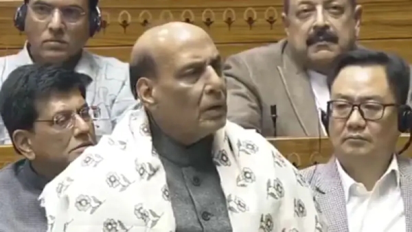 parliament live constitution debate begins in lok sabha Rajnath slams congress parliament live constitution debate begins in lok sabha Rajnath slams congress