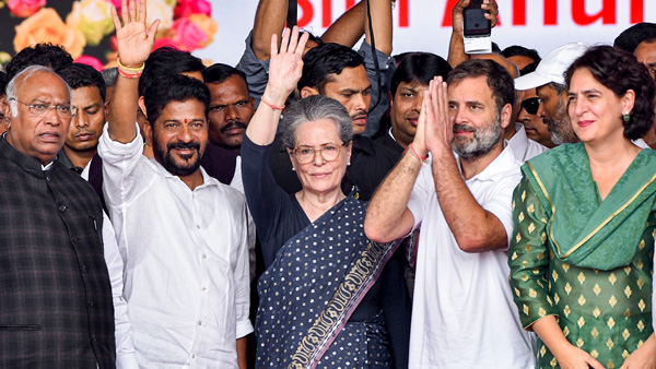 Indiramma s welfare in Soniamma s kingdom Revanth s Government unstoppable one year rule in Telangana