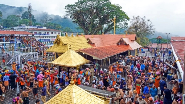 Heavy rainfall predicts at Sabarimala