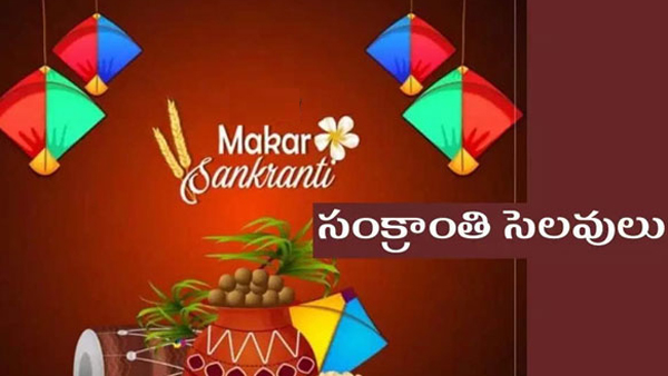 Andhra Pradesh govt has declared the Sankranti holidays will be from January 10 to 19