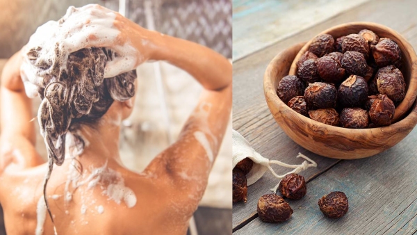 If you bathe your hair with Soap Nuts you will have silky hair
