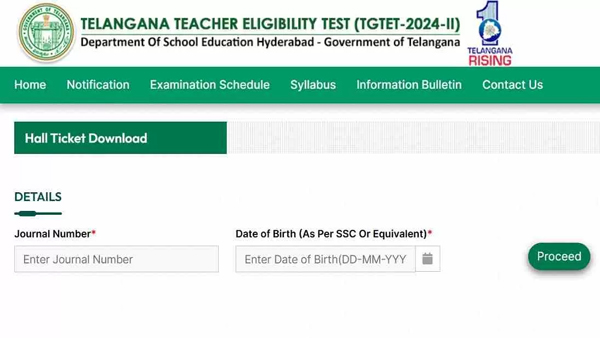 Telangana TET 2024 exam hall tickets out- here is how to download