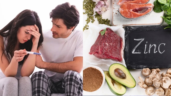 Can zinc deficiency lead to fertility problems