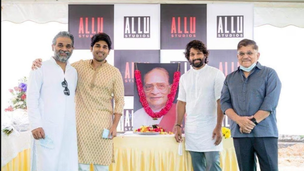 Allu Aravind has four sons in total