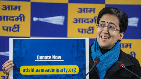 Delhi Assembly Elections 2025 CM Atishi launched crowdfunding for election campaign in Kalkaji