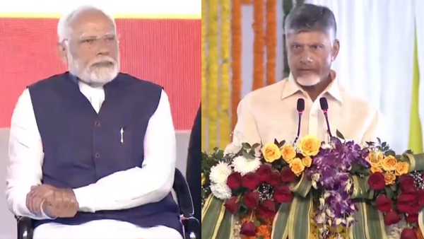 Chandrababu Naidu praises PM Modi at Visakhapatnam public meeting