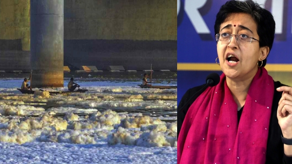 after Kejriwal delhi cm atishi also alleges Haryana for toxic Yamuna water seek ec intervention