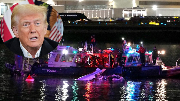 18 bodies recovered after a passenger jet collided with a helicopter in the US Trump says not good