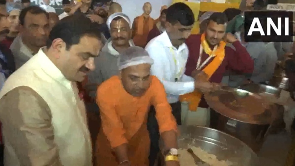 Maha Kumbh Mela 2025 Gautam Adani with ISKCON is offering free meals under the Mahaprasad Seva