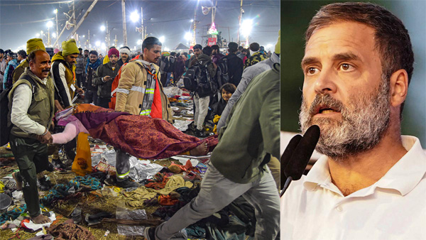 Mahakumbh 2025 stampede administration s special focus on VIP movement says Rahul Gandhi