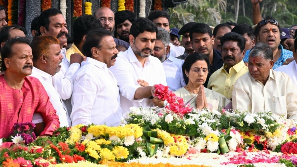 Nara Lokesh unhappy with management of NTR Ghat statement on strengthening TTDP Nara Lokesh unhappy with management of NTR Ghat statement on strengthening TTDP