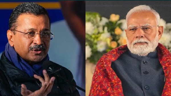 PM Modi and Arvind Kejriwal Clash Over AAPda Remarks Ahead of Delhi Polls