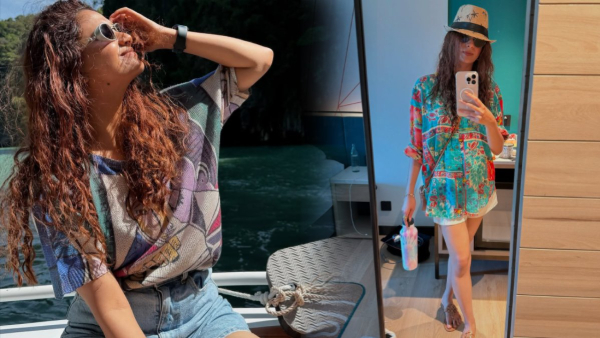 Keerthy Suresh enjoying her honeymoon