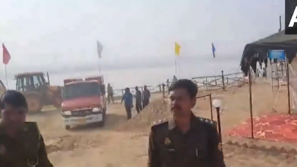 Maha Kumbh Mela Fire Incident Massive Blaze at Tent City After Stampede Tragedy Maha Kumbh Mela Fire Incident Massive Blaze at Tent City After Stampede Tragedy