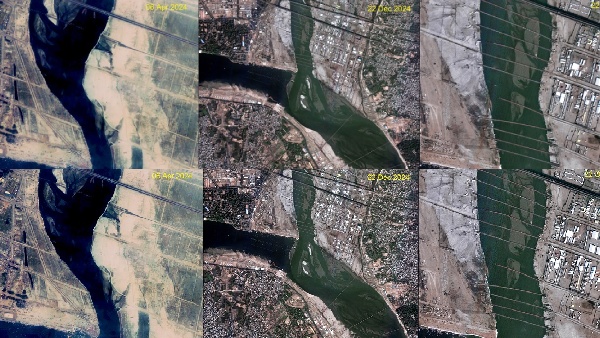 ISRO s Radar Satellite Captures Stunning Images of Mahakumbh Mela in Prayagraj