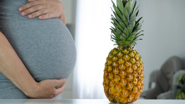 Is eating pineapple dangerous for pregnant women