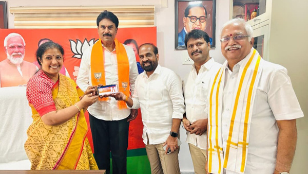 YSRCP leader K Ravichandra Reddy joined in BJP