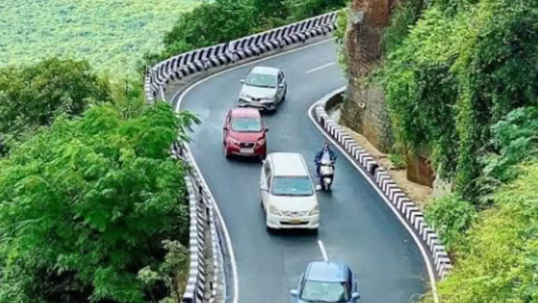 Beautification works of Tirumala ghat roads were kick starts Beautification works of Tirumala ghat roads were kick starts