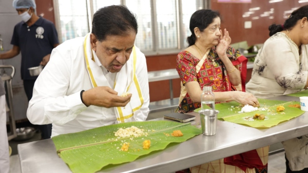 TTD Chairman BR Naidu celebrated the Sankranti festival with the devotees in Tirumala TTD Chairman BR Naidu celebrated the Sankranti festival with the devotees in Tirumala