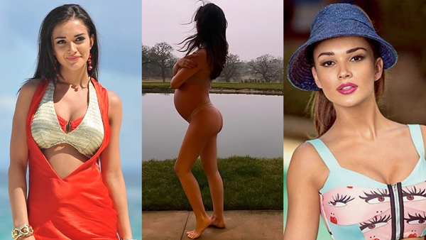 amy Jackson baby bump phto shoot