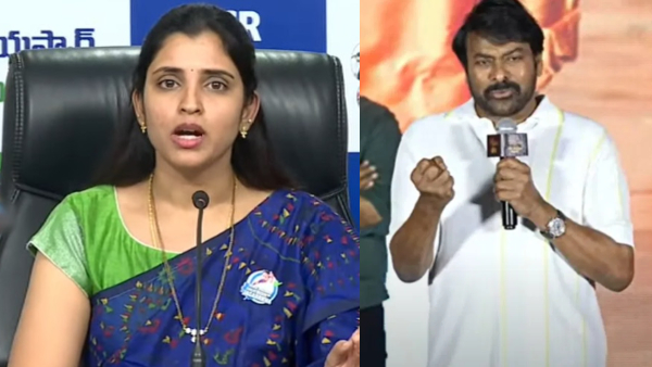 Chiranjeevi legacy comments controversy YCP leader and anchor Shyamala shocking comments