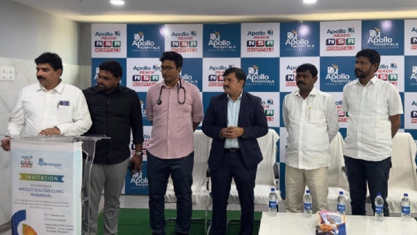 Apollo Dialysis starts a new clinic in NSR hospital Warangal