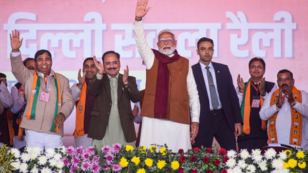 BJP s Strong Comeback in Delhi Assembly Elections Crosses Majority Mark