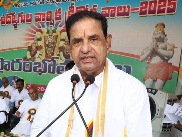 TTD plans to fill up the sports quota jobs says Chairman BR Naidu TTD plans to fill up the sports quota jobs says Chairman BR Naidu