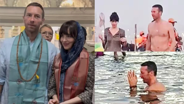 Coldplay singer Chris Martin to attend Kumbh Mela takes holy dip in Prayag