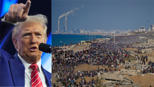 US will take over and own Gaza after resettling Palestinians says Donald Trump US will take over and own Gaza after resettling Palestinians says Donald Trump