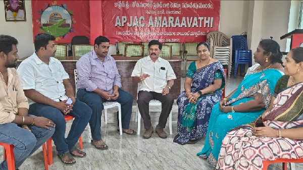 ap outsourcing employee unions welcome Chandrababu s departments shifting decision but